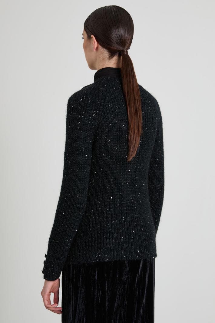 Micro-sequin sweater Intrend - 2