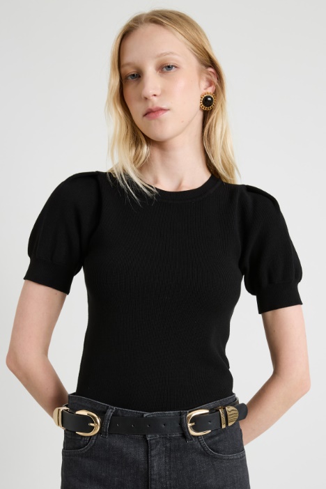 Short sleeved sweater Intrend