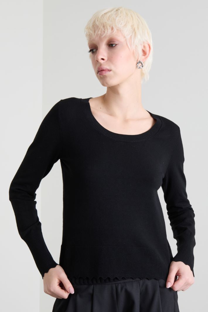Jersey de mezcla de viscosa