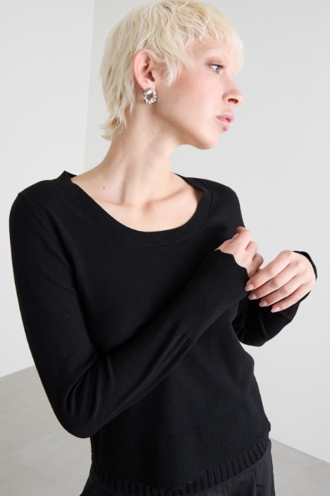 Jersey de mezcla de viscosa