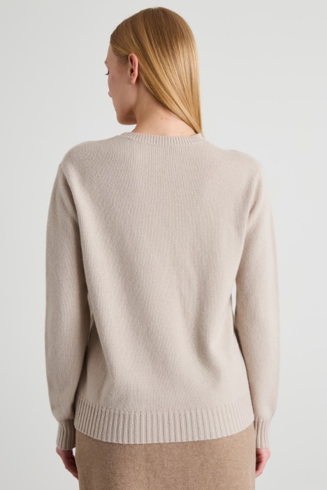Maglia in filato di puro cashmere