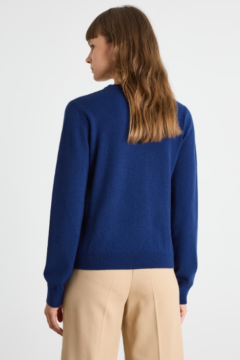 Suéter de cuello redondo