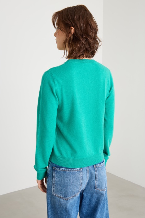 Maglia con scollo a giro