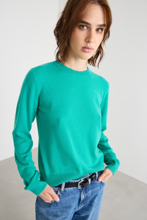 Maglia con scollo a giro