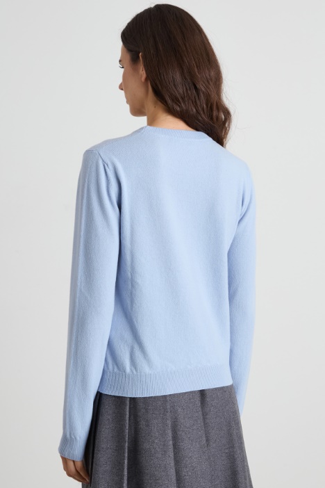 Maglia in lana e cashmere