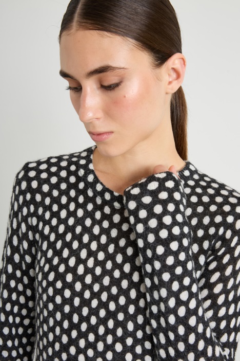 Suéter mezcla de lana y alpaca