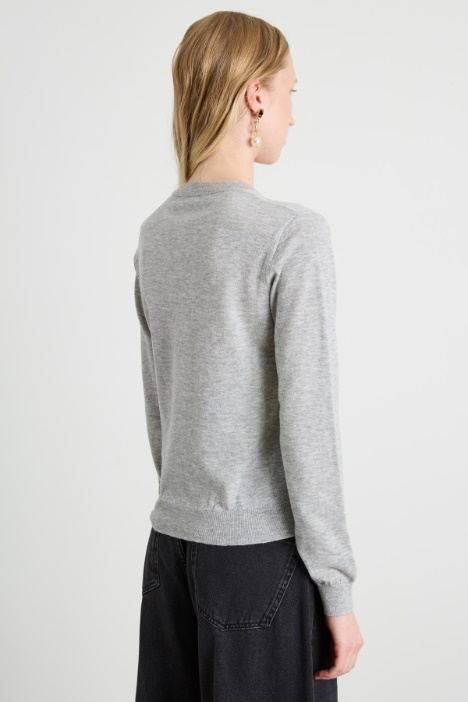 Suéter de lana y cachemira