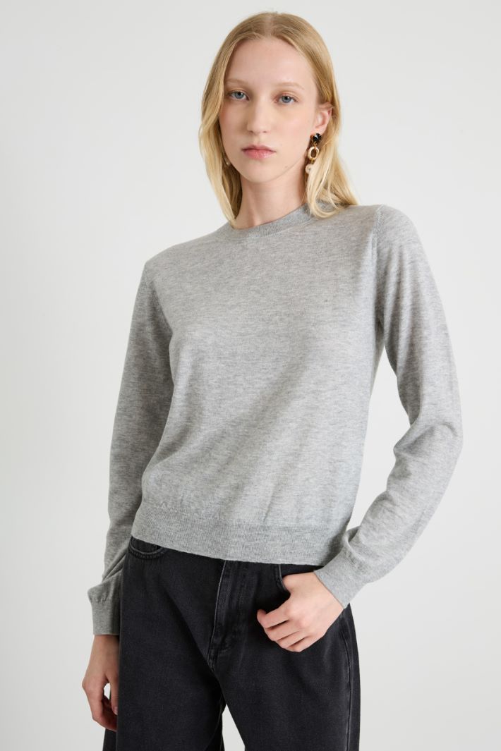 Wool and cashmere sweater Intrend - 3