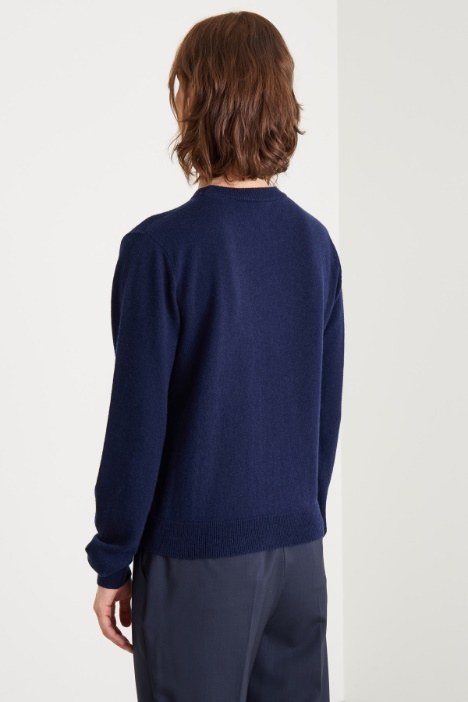 Suéter de cuello redondo