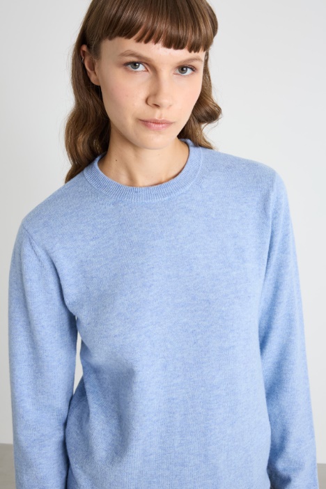 Maglia con scollo a giro