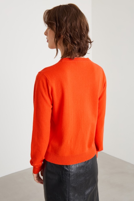 Maglia con scollo a giro