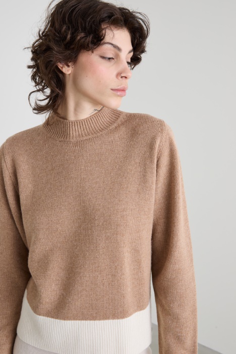 Maglia in misto lana