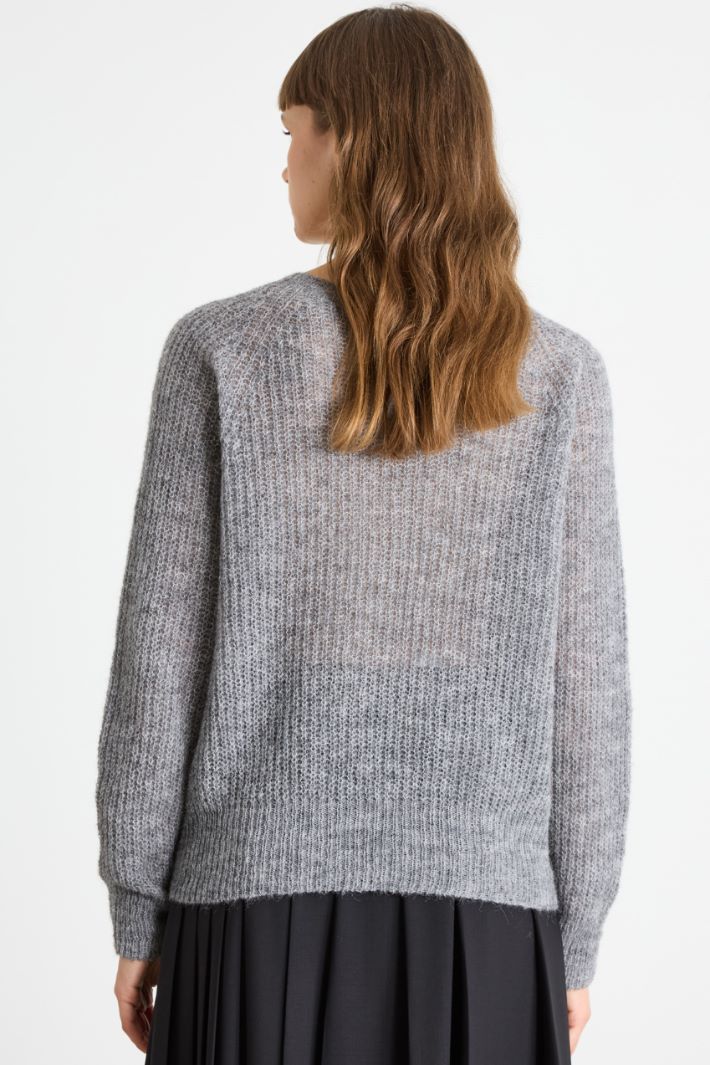 Ribbed sweater Intrend - 4
