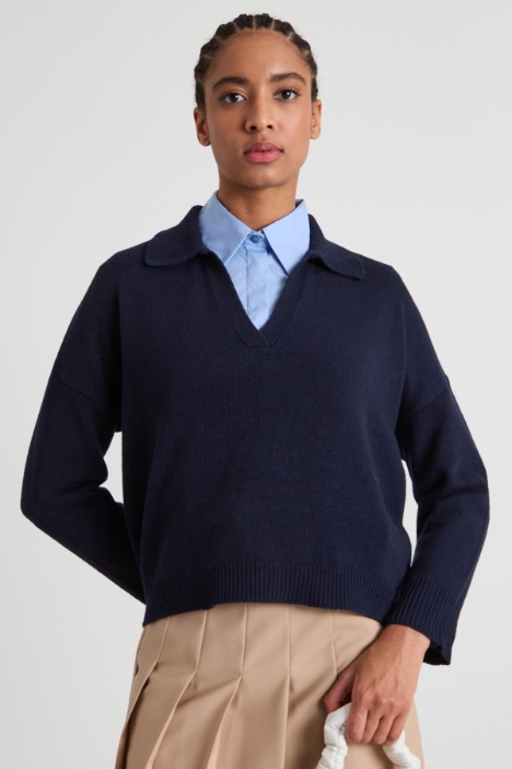 Polo-style sweater Intrend