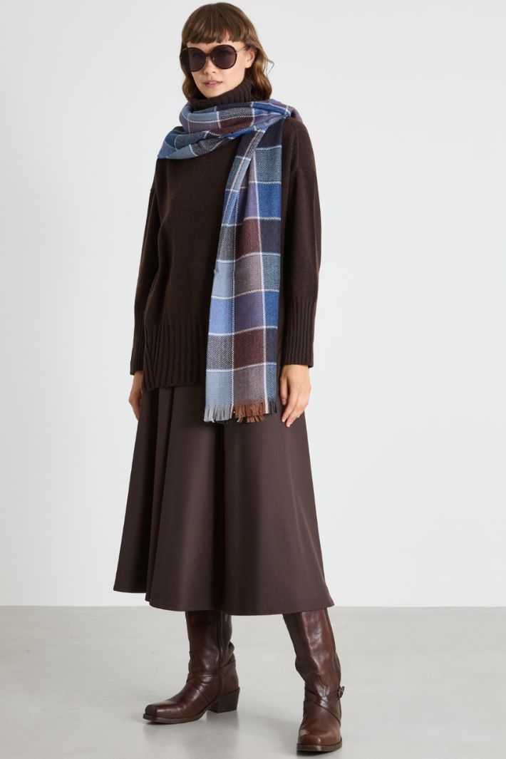 Oversized sweater with slits Intrend