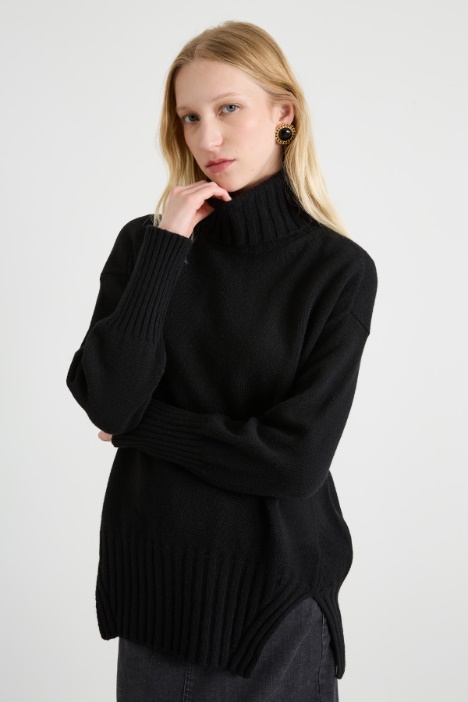 Oversized wool blend sweater Intrend