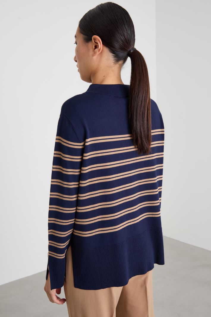 Viscose blend sweater Intrend - 2