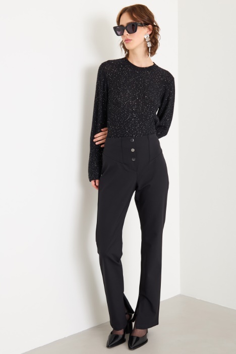 Sequinned sweater Intrend