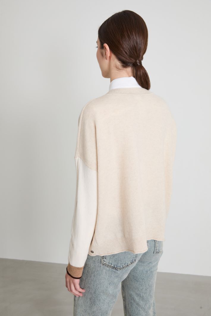 Wool and cashmere sweater Intrend - 2