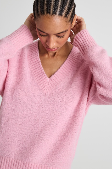 Maglia con scollo a V