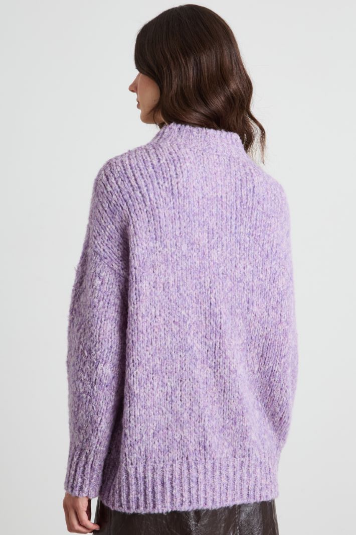 Oversized soft knit sweater Intrend - 2