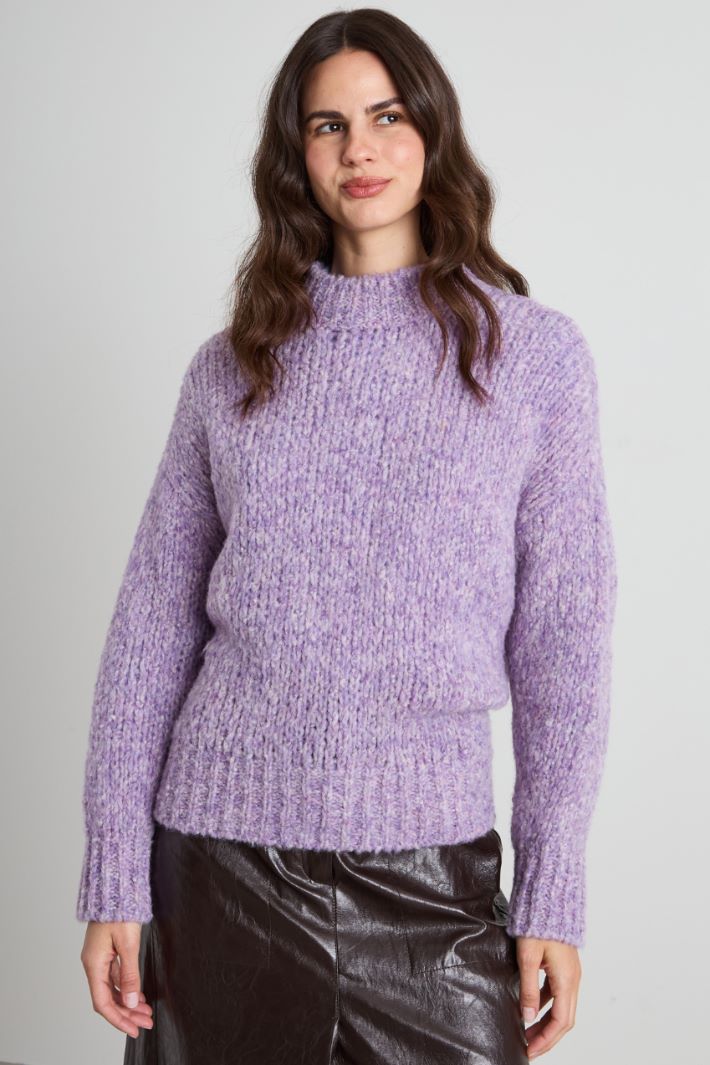 Oversized soft knit sweater Intrend