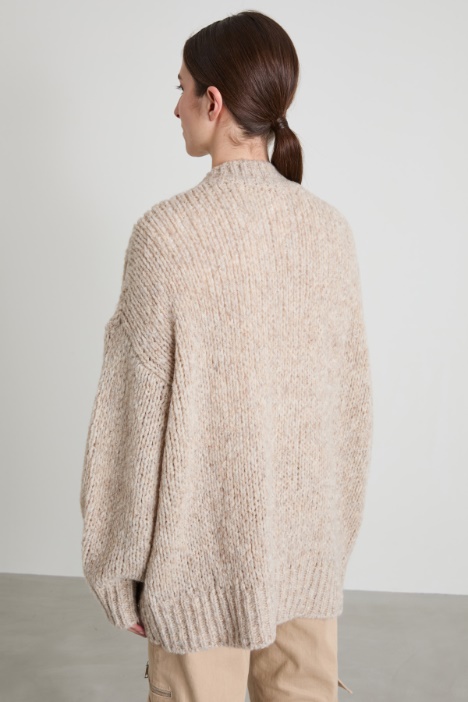 Maglia oversize in filato soffice