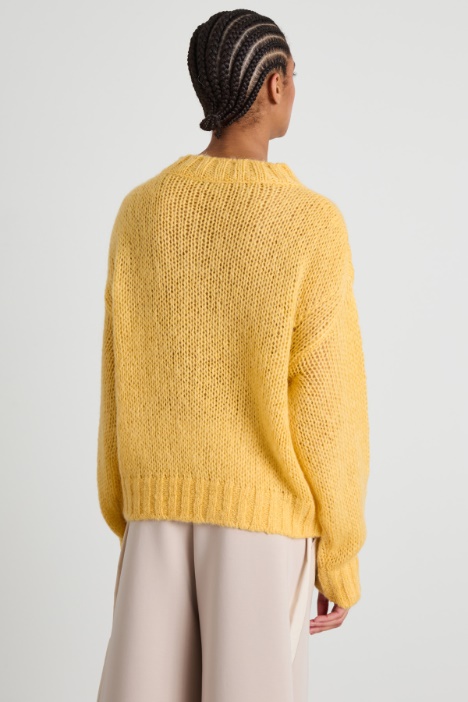 Maglia in misto mohair