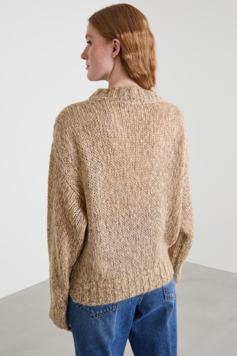 Maglia in misto mohair