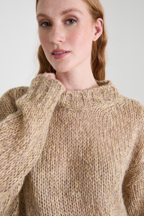 Maglia in misto mohair