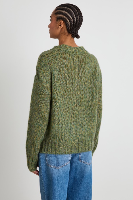 Suéter de mezcla de mohair