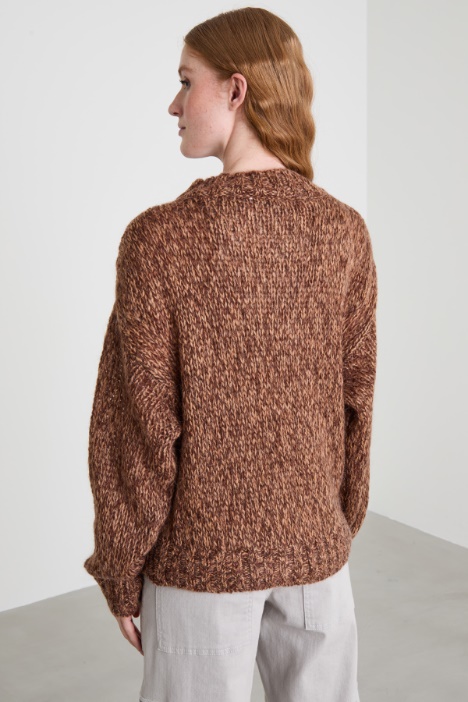 Maglia in misto mohair