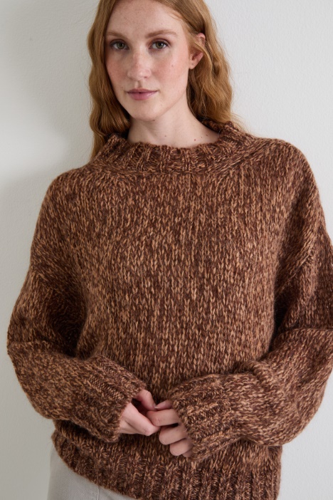 Maglia in misto mohair