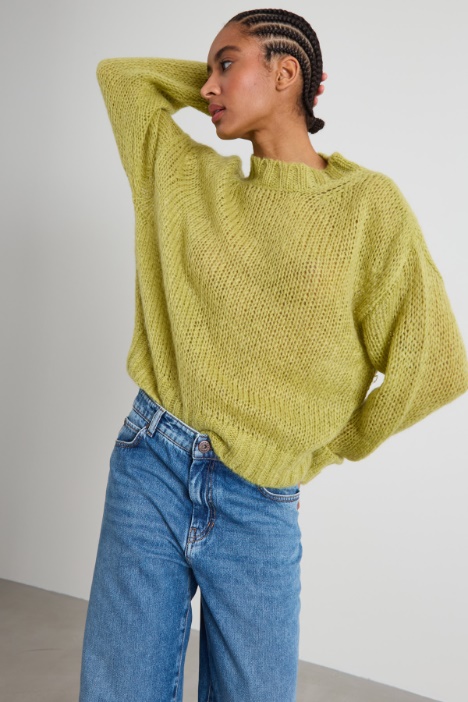 Maglia in misto mohair Intrend