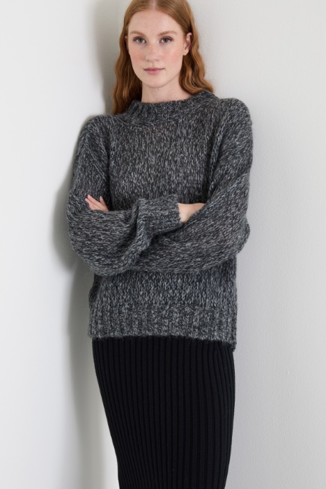 Suéter de mezcla de mohair