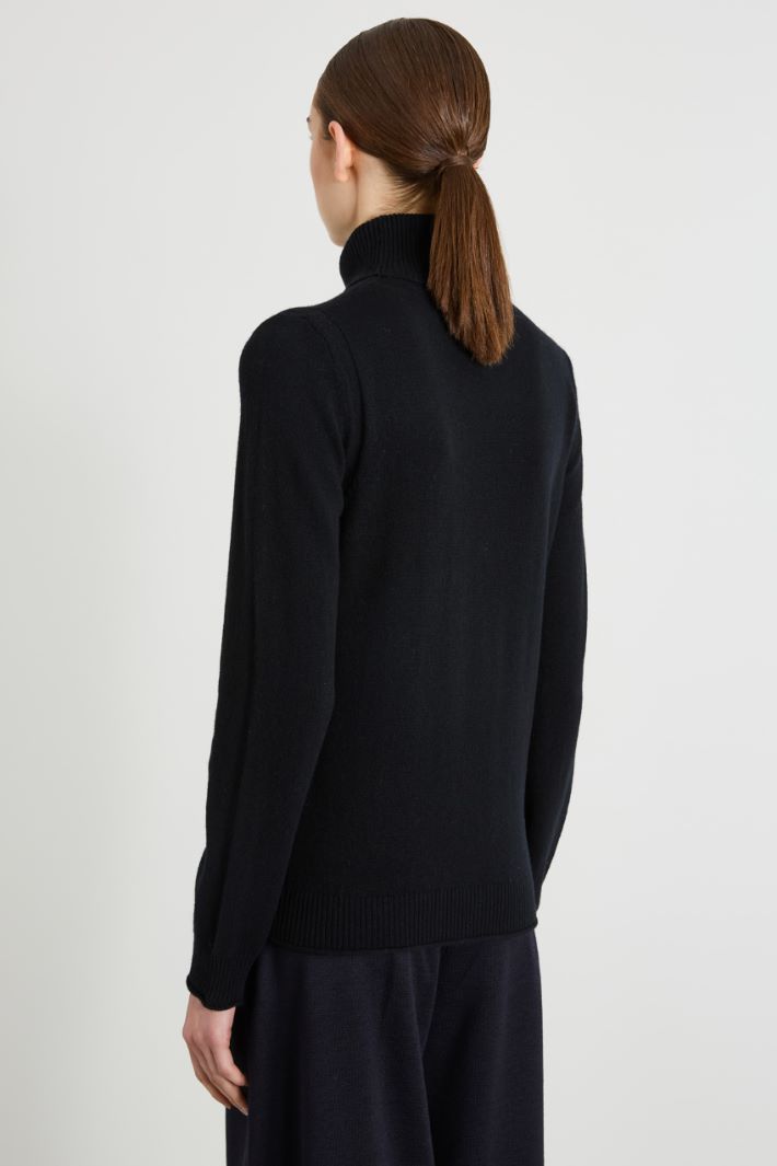 Wool and cashmere turtle-neck sweater Intrend - 2