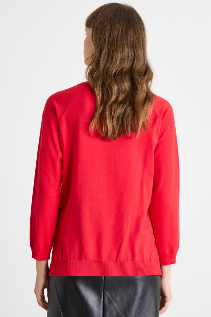 Sweater with raglan sleeves Intrend - 4