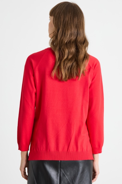 Maglia con le maniche raglan