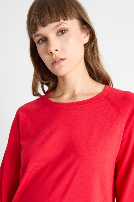 Maglia con le maniche raglan