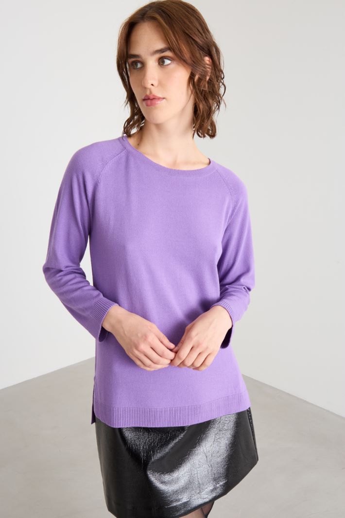 Raglan sleeve sweater Intrend - 2