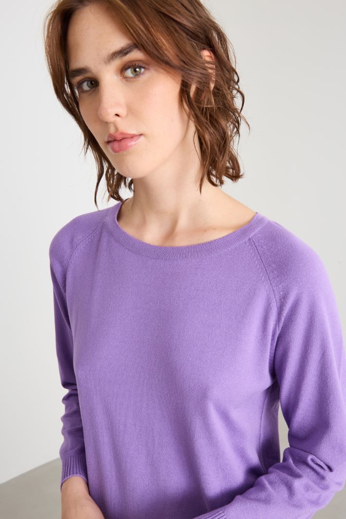 Raglan sleeve sweater Intrend - 3