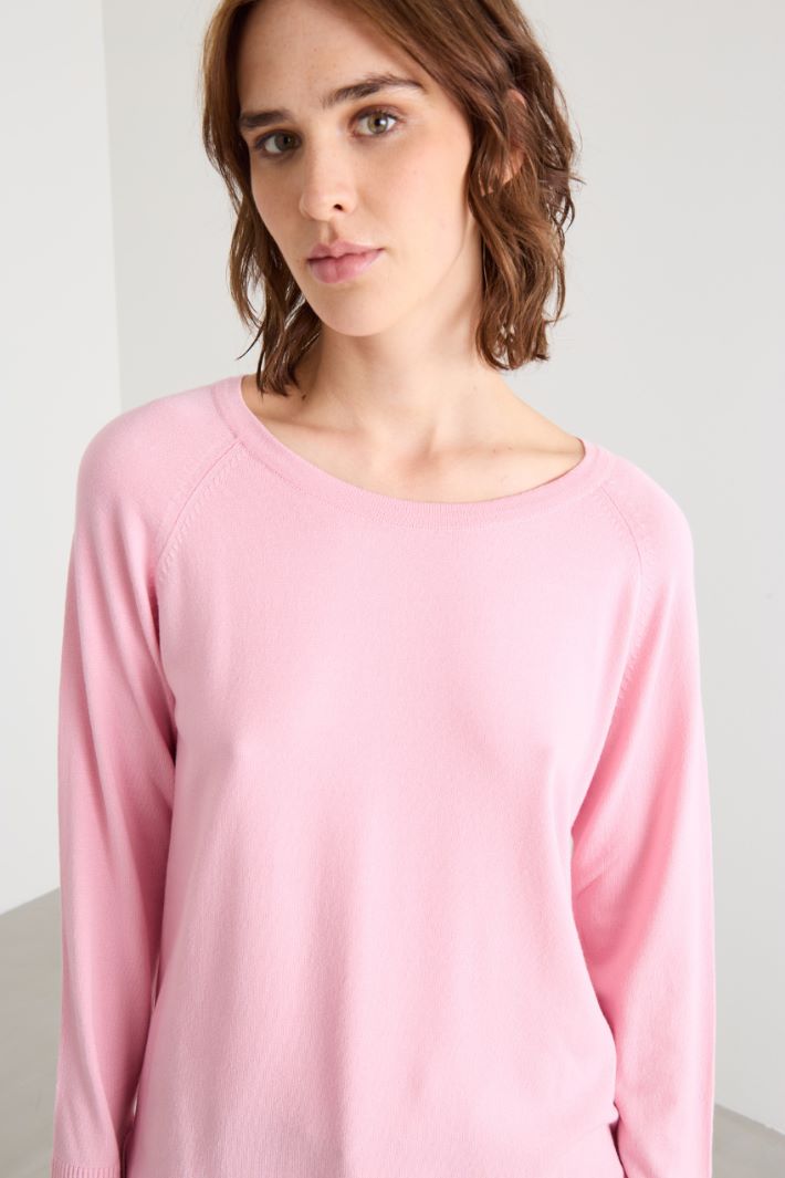 Raglan sleeve sweater Intrend - 3
