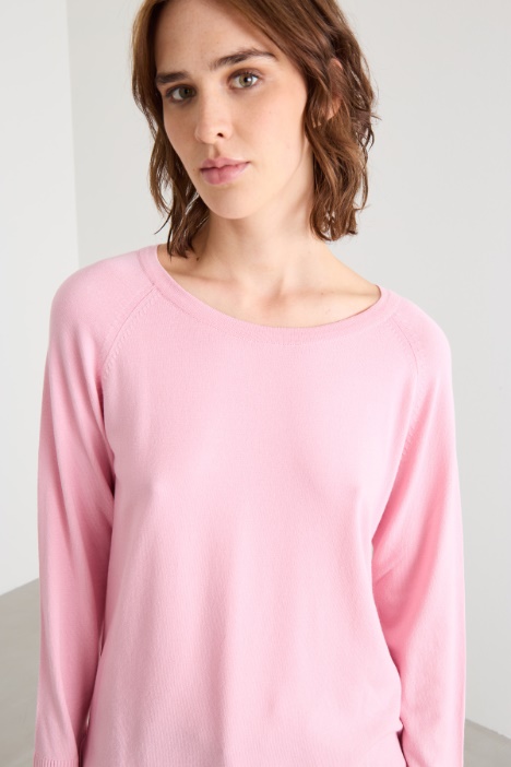 Suéter con mangas raglán