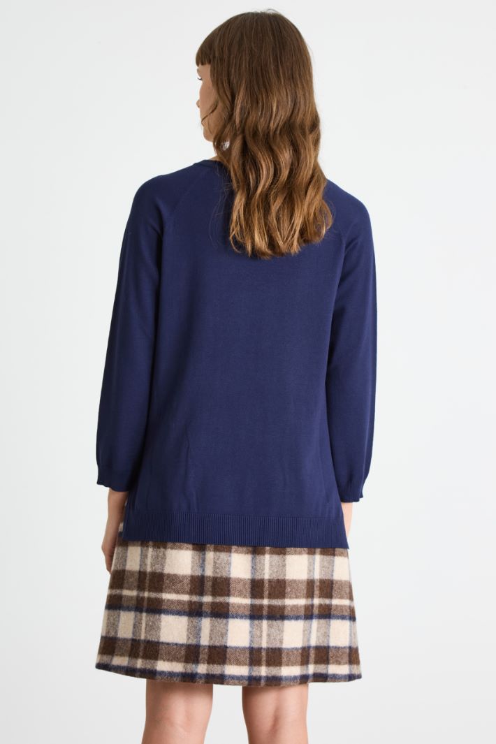 Raglan sleeve sweater Intrend - 4