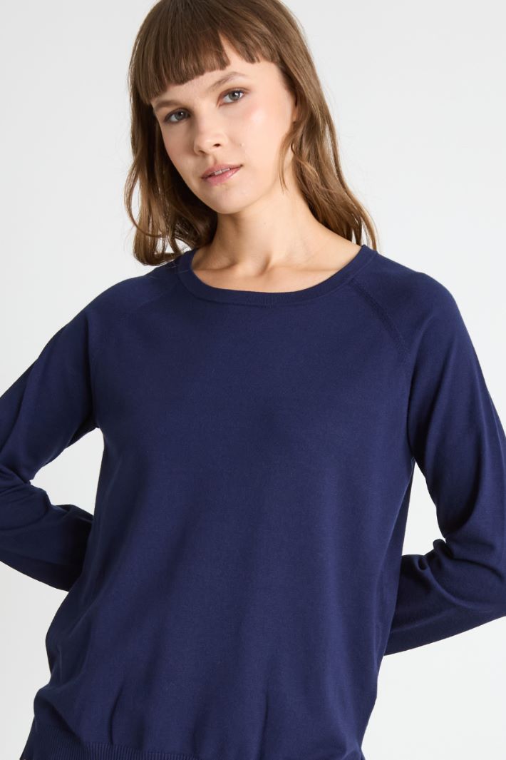 Raglan sleeve sweater Intrend - 3