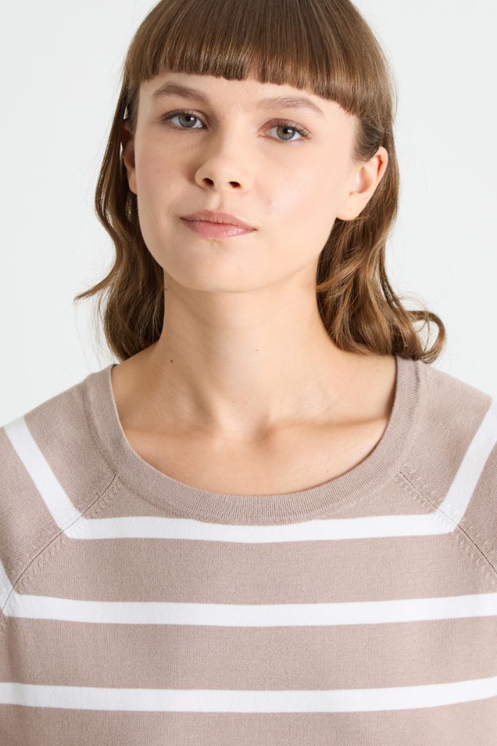 Raglan sleeve sweater Intrend - 3