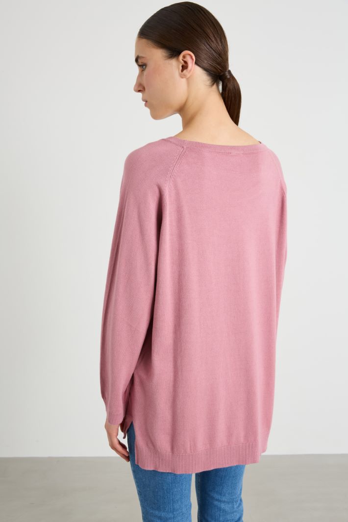 Maglia con maniche raglan Intrend - 2