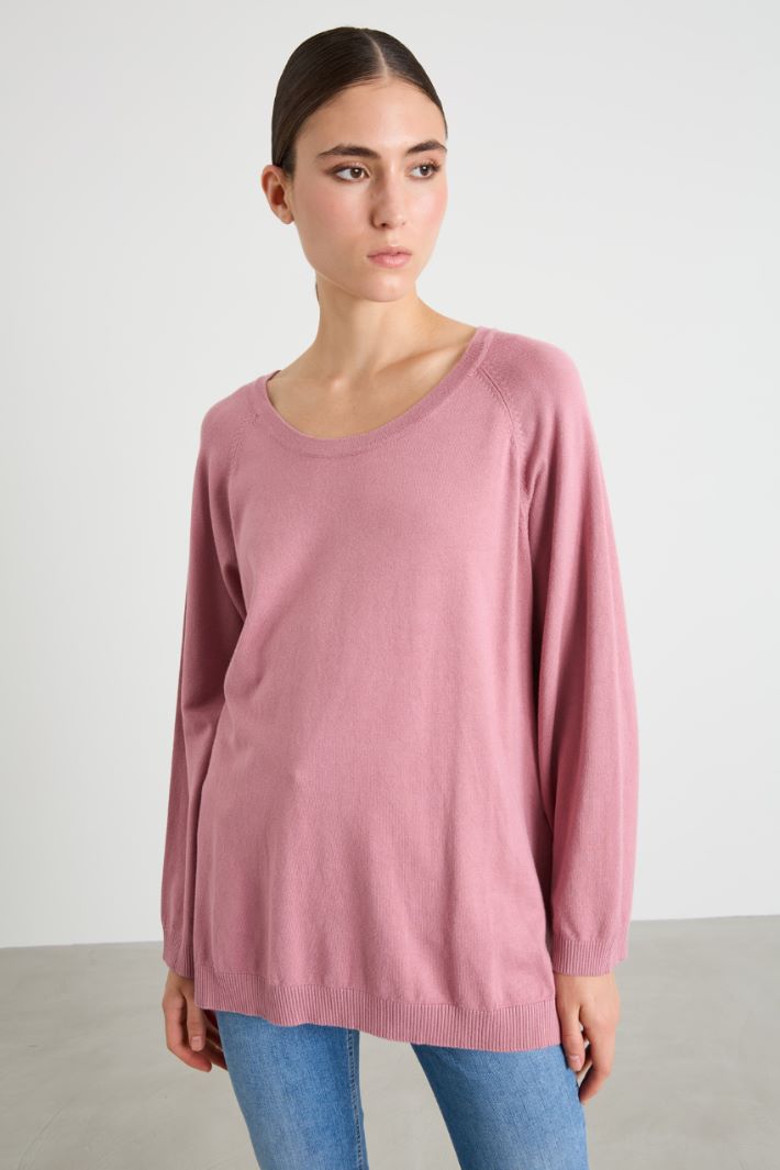 Maglia con maniche raglan Intrend