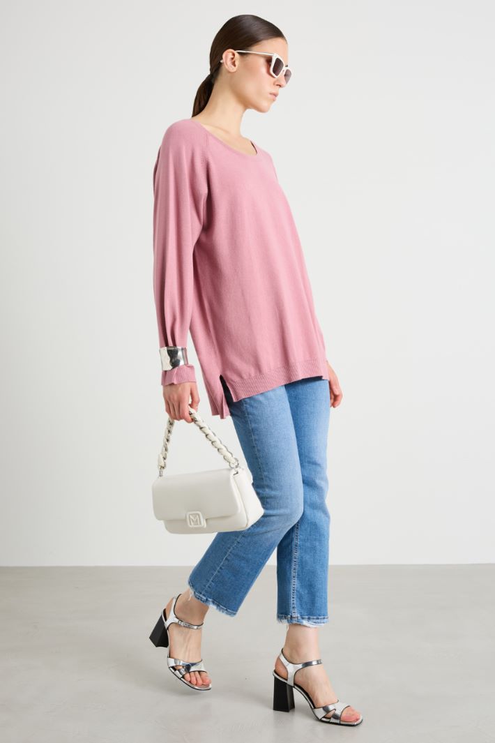 Maglia con maniche raglan Intrend - 3