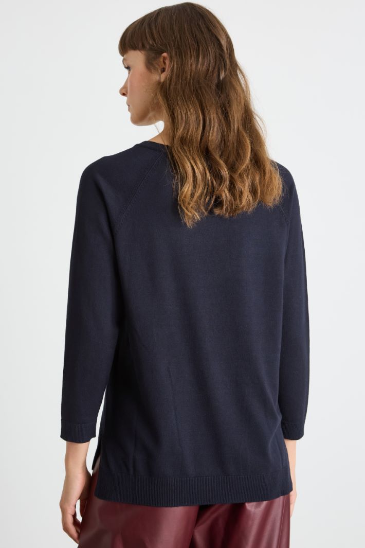 Raglan sleeve sweater Intrend - 4